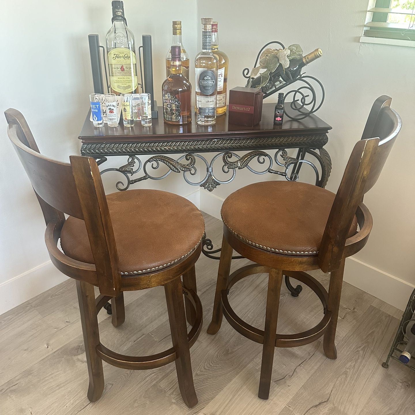 Counter Chairs and Table
