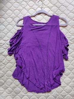 Purple Free People Top XS