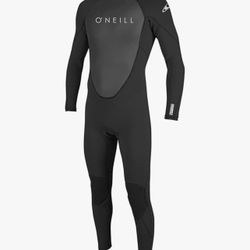 New With Tags O’Neill Men’s Full Wetsuit 3/2mm, Back Zip Large