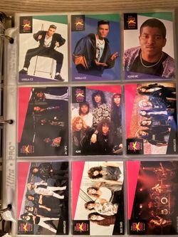 Pro set superstar music cards