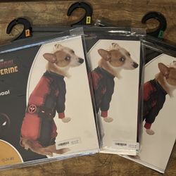 Spirit Halloween Dogpool Dog Costume Size Small & Medium Available Deadpool & Wolverine Movie