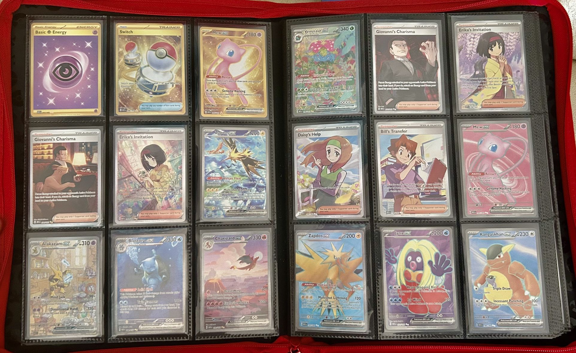 151 Pokemon collection SIR FULL ART and Secret Rare