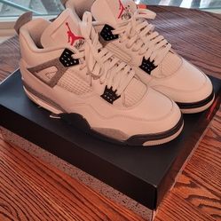 Jordan 4 White Cement Size 12