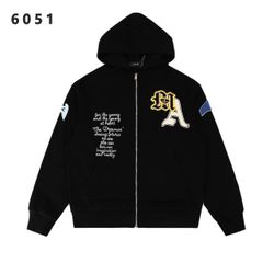 Amiri Zip Up Hoodie (brand New)