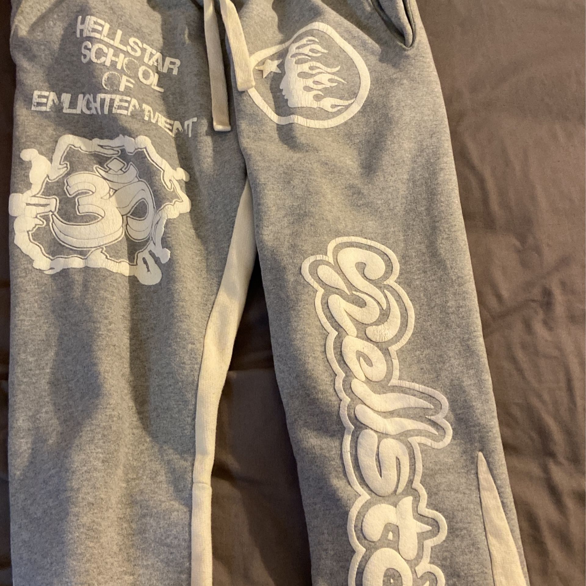 HellStar Grey Sweats (Size M)