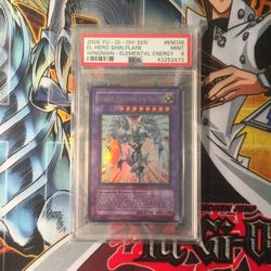 Yugioh Psa 9 Elemental Hero Shining Flare Wingman Een 