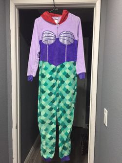 Little mermaid onesie Small 4/6