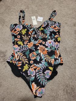 New with tags, Women's Raisin Curve Brand Plus Size.1 PC Bathing Suit