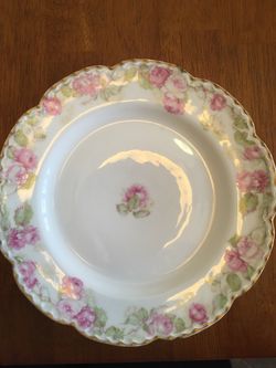 Decorative Rose Plate