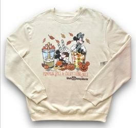 Disneyland Pumpkin Spice & Everything Nice Halloween Sweatshirt