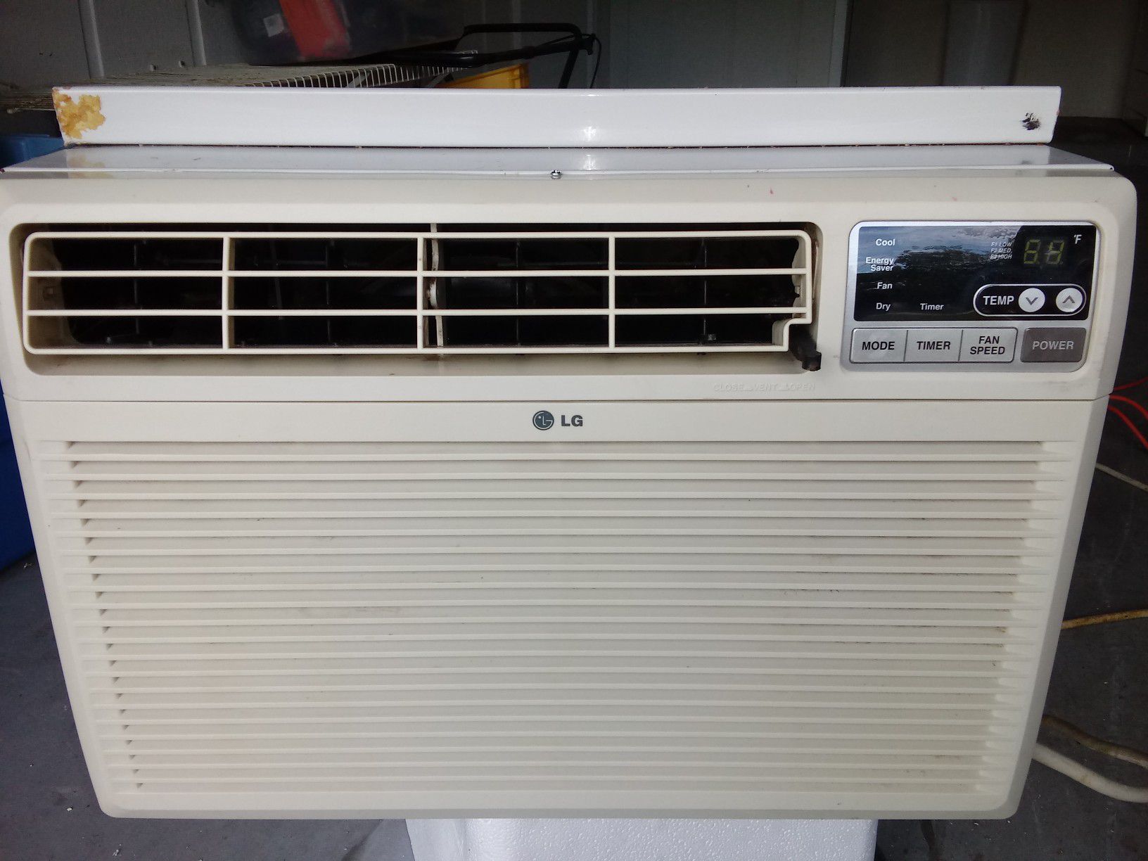 LG window AC unit 10000-btu