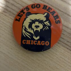 Chicago Bears Football Pin