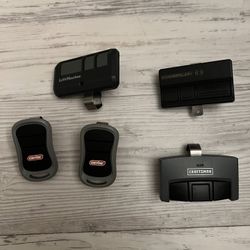 5 Universal Garage Door Openers all for $50