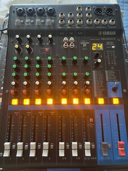 yamaha mg10xuf 10-channel analog mixer