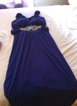 Purple dress