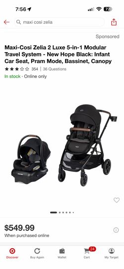 Maxi Cosi Zelia Travel System