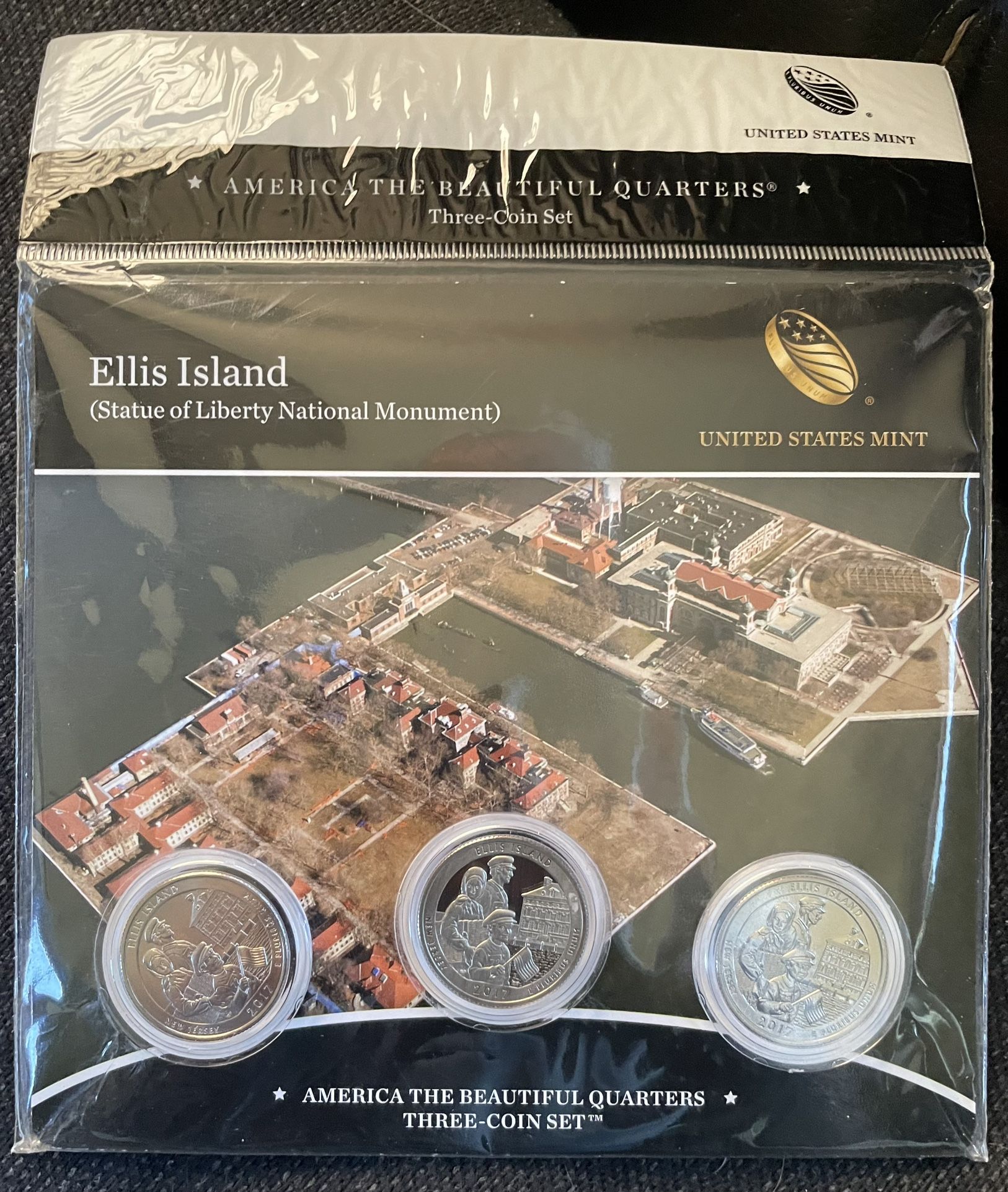 United States Mint, AMERICA THE BEAUTIFUL QUARTERS, Three-Coin Set