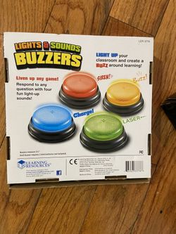 Lights and sounds Buzzers