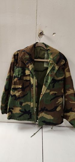 US Army Cold Weather Field Jacket Woodland Camo