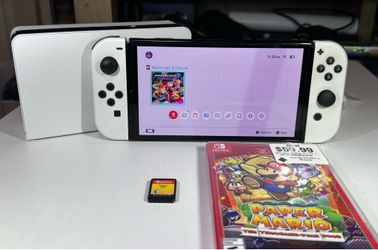 OLED Nintendo Switch w 3 games