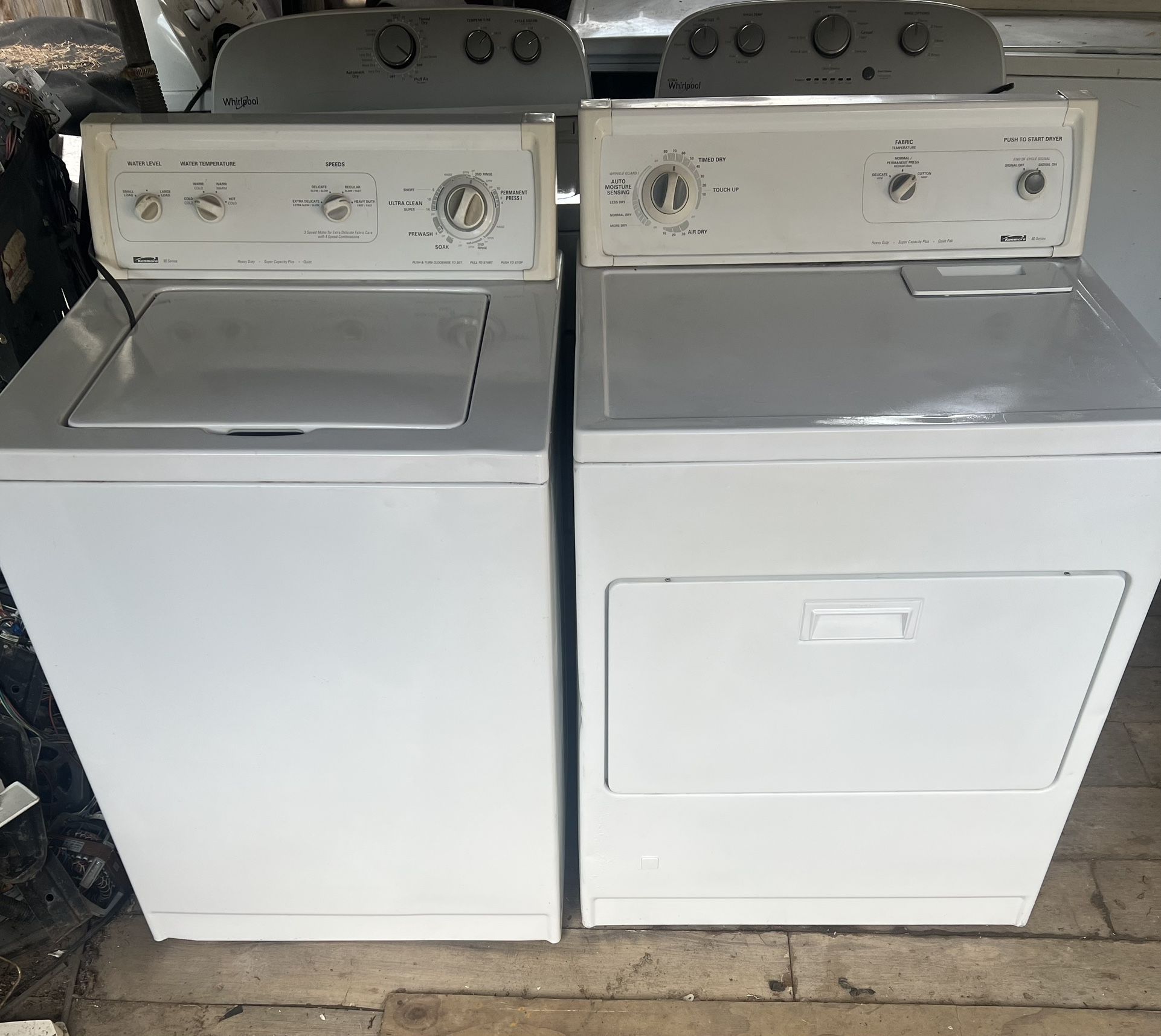 Kenmore Washer And Dryer