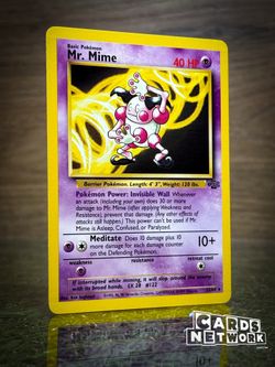 Mr. Mime 22/64 Jungle Non Holo Rare