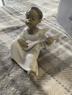 Lladro Black Angel