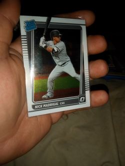 2021 Panini Rated Rookie Nick Madrigal Card