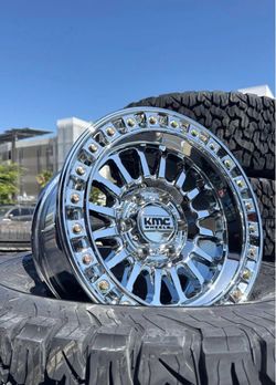 Kmc IMS KM552 in Triple Chrome Available 6 Lug 17” Rim