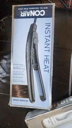 Conair 3/4in. Ceramic Flat Iron 