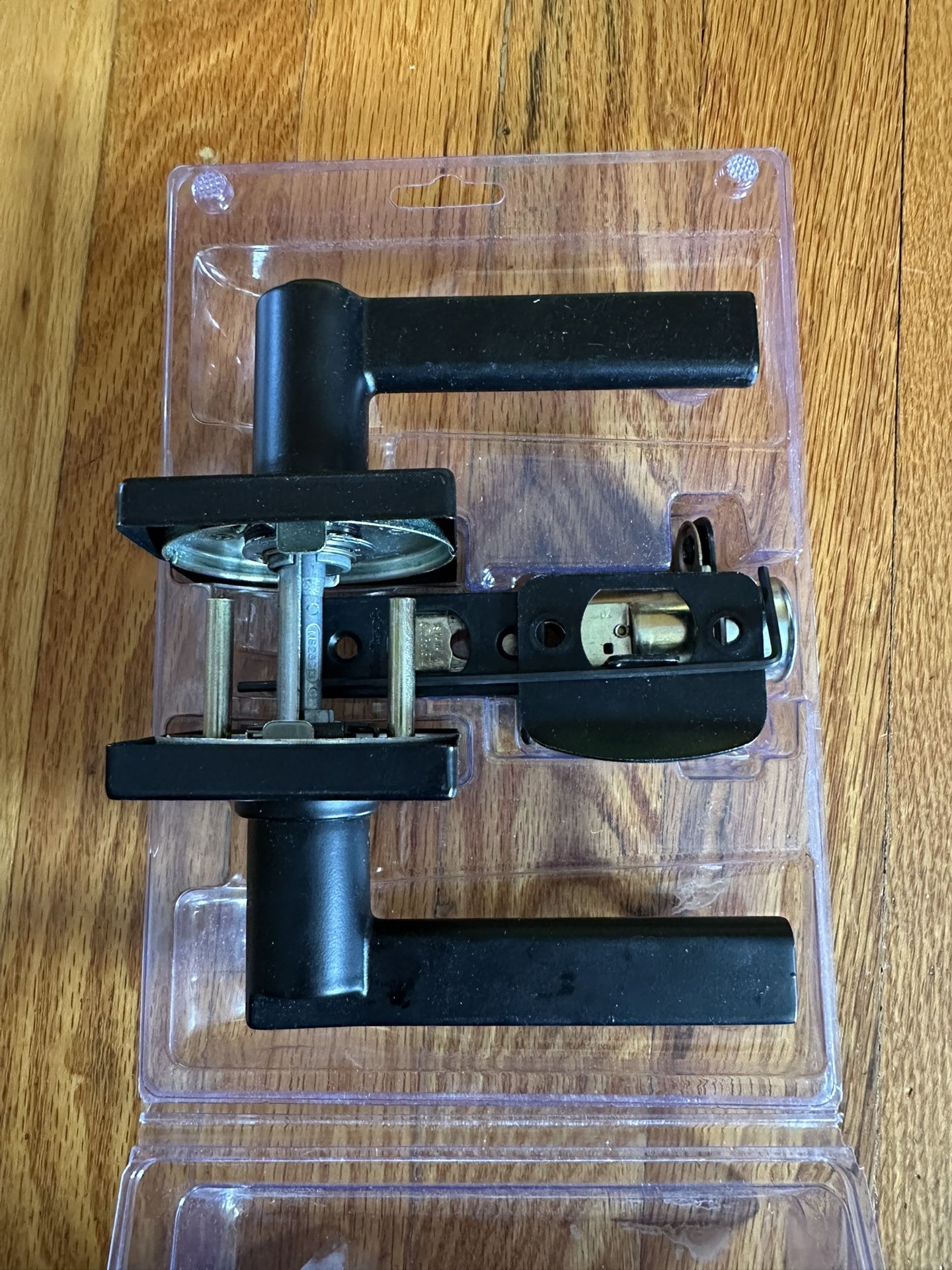 Kwikset Casey Bed/bath Lever Matte Black