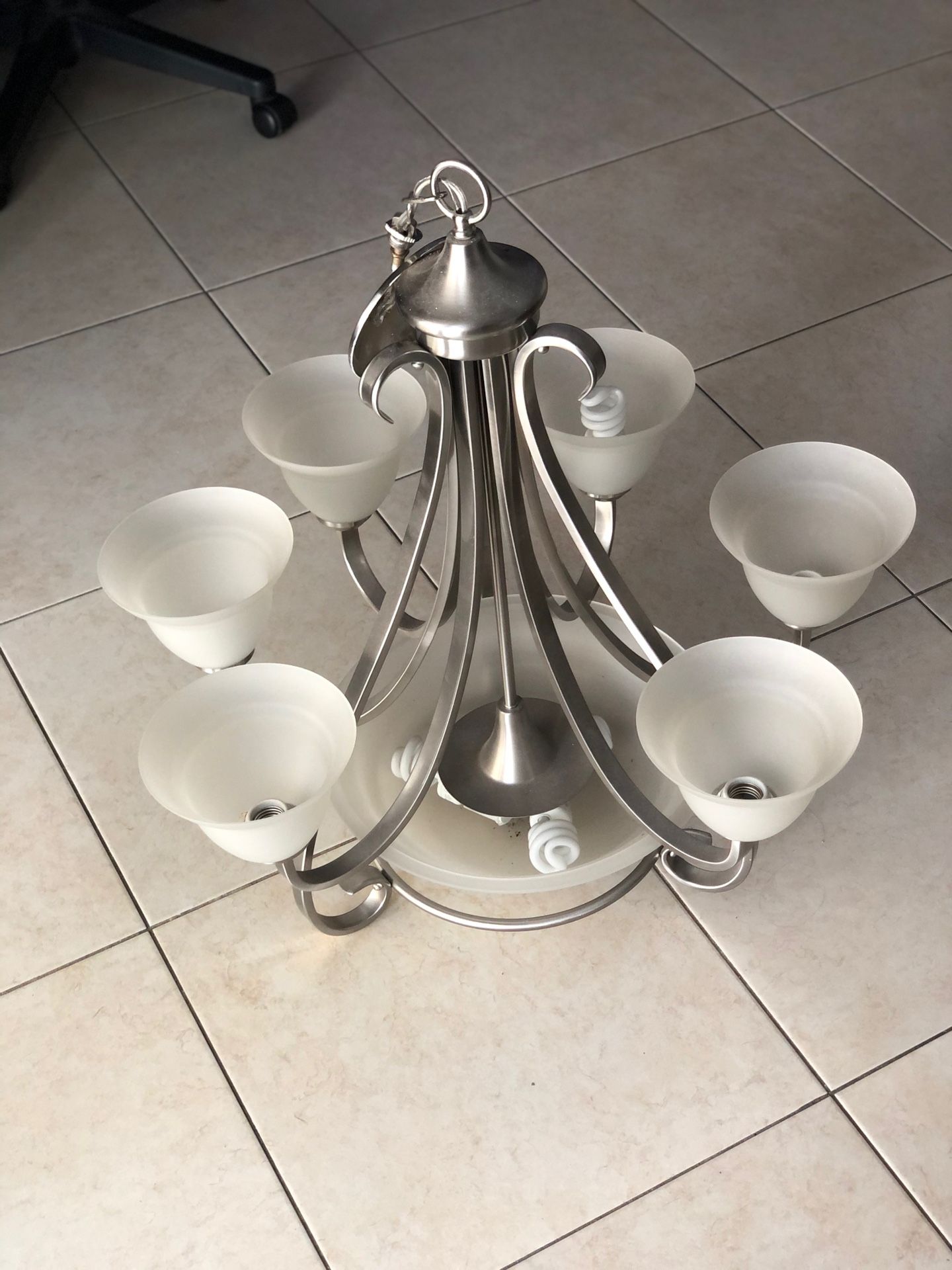 Thomas Chandelier Brushed Nickel