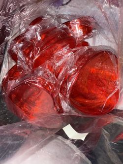 Red Heart Shaped Containers