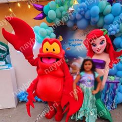 Ariel Little Mermaid Costume Mascot For Sale Or R.E..n.t 