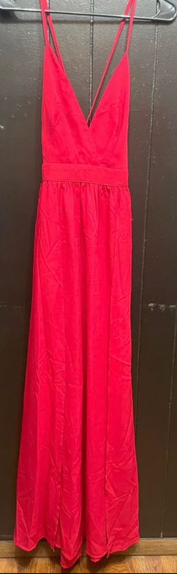 Shein size 4 red dress