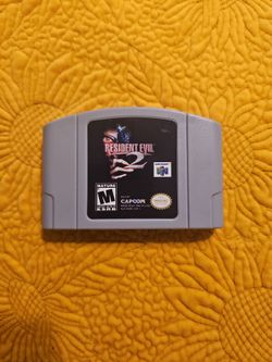 Resident evil 2 for the nintendo 64 ( replica)