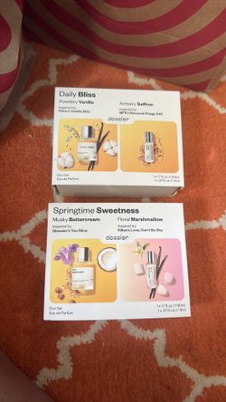 Dossier perfume buttercream marshmallow saffron vanilla