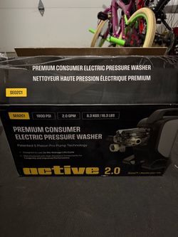 ACTIVE™ 2.0 Electric Pressure Washer (Tool only)