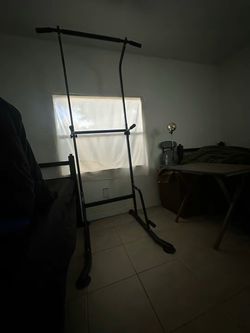Free pull up dip bar