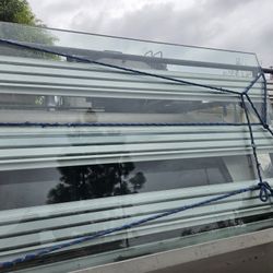 1/2" Clear Tempered Glass