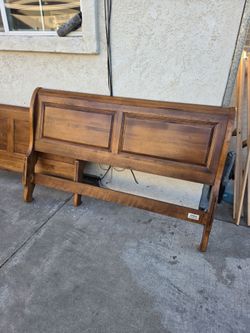 Queen matress and frame