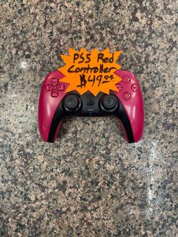Red PS5 Controller