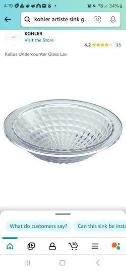 Kohler Glass Sink