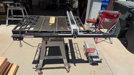 Craftsman 10” Tablesaw with upgraded fence