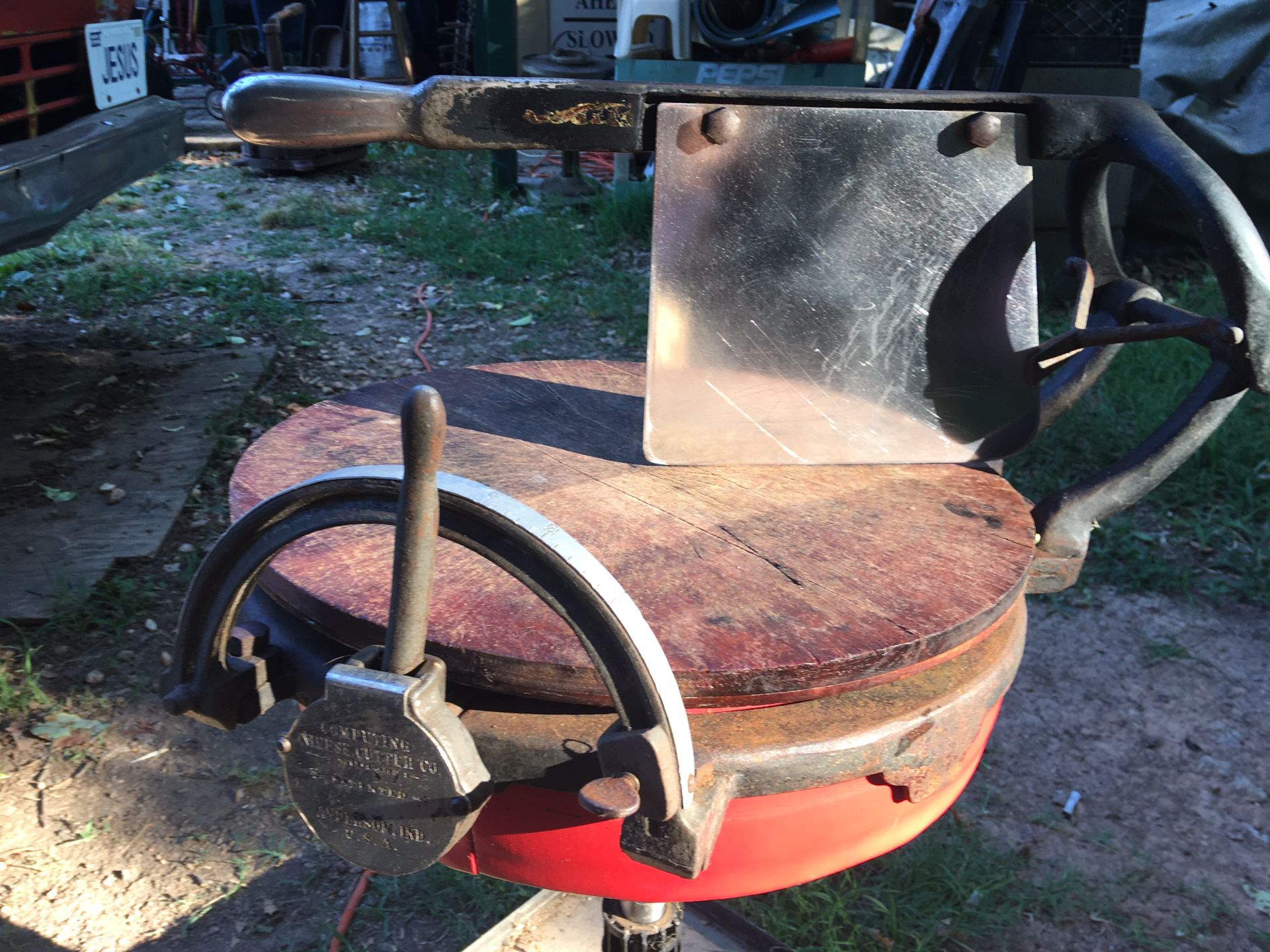 Antique Cheese Cutter Used In Old General Stores To Cut Wheels Of Cheese  for Sale in Vancouver, WA - OfferUp