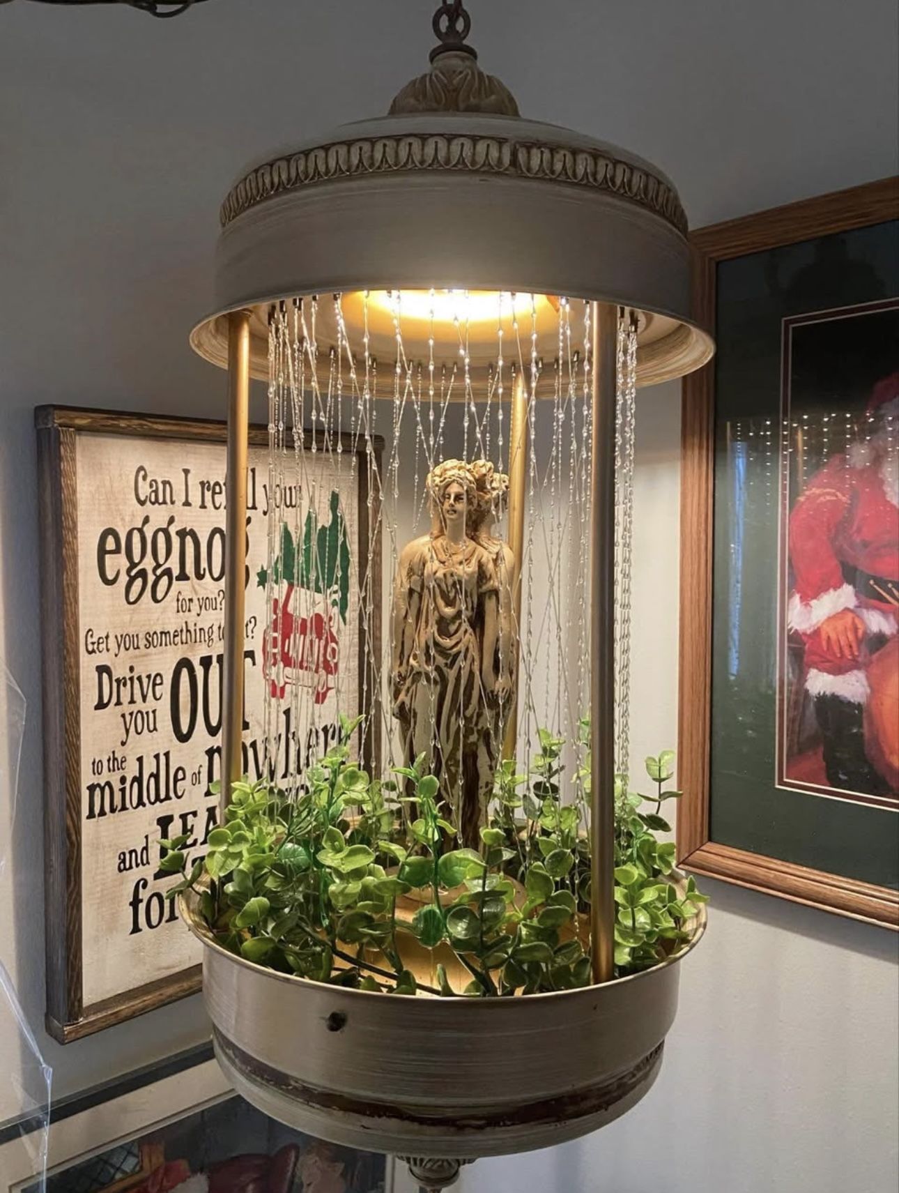 Vintage Oil Rain Lamp