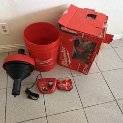 Milwaukee m12 drain auger set