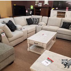 Kellway Sectional Sofa Couch With İnterest Free Payment Options 