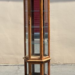 Vintage Curio Cabinet 