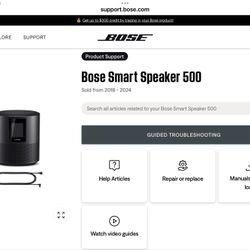 Bose Smart Speaker 500